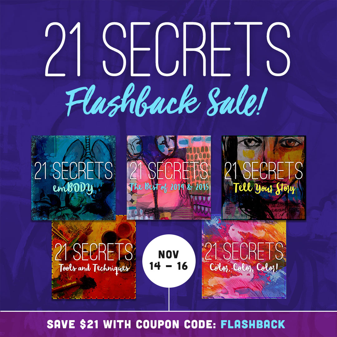 21 Secrets flashback sale 14-16 November